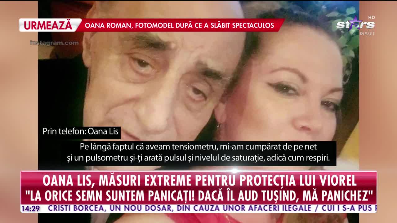 Oana Lis, măsuri extreme pentru protecția lui Viorel, soțul ei