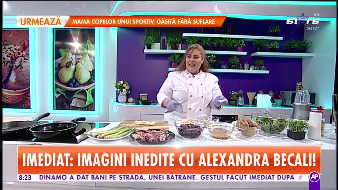 Rețete inedite pregătite de chef Cristina Pavel, fostă concurentă la Chefi la cuțite