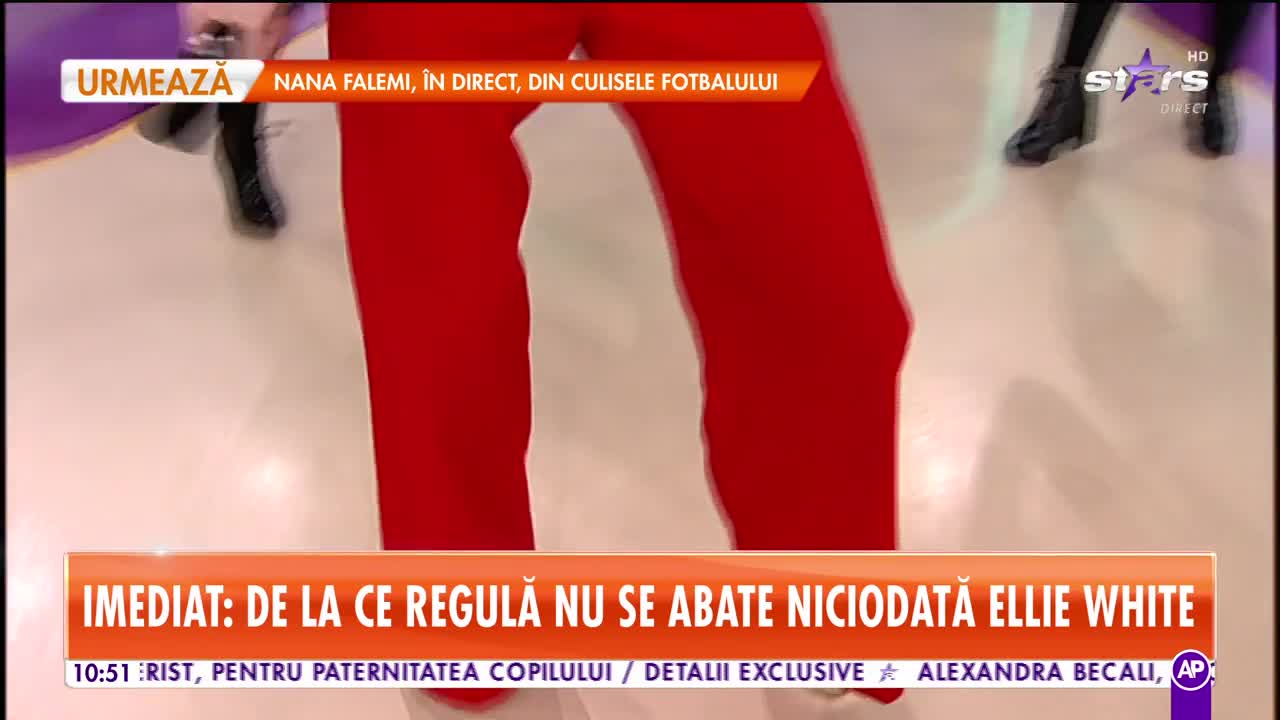 Ellie White c&acirc;ntă melodia Ce va răm&acirc;ne de noi, la Star Matinal