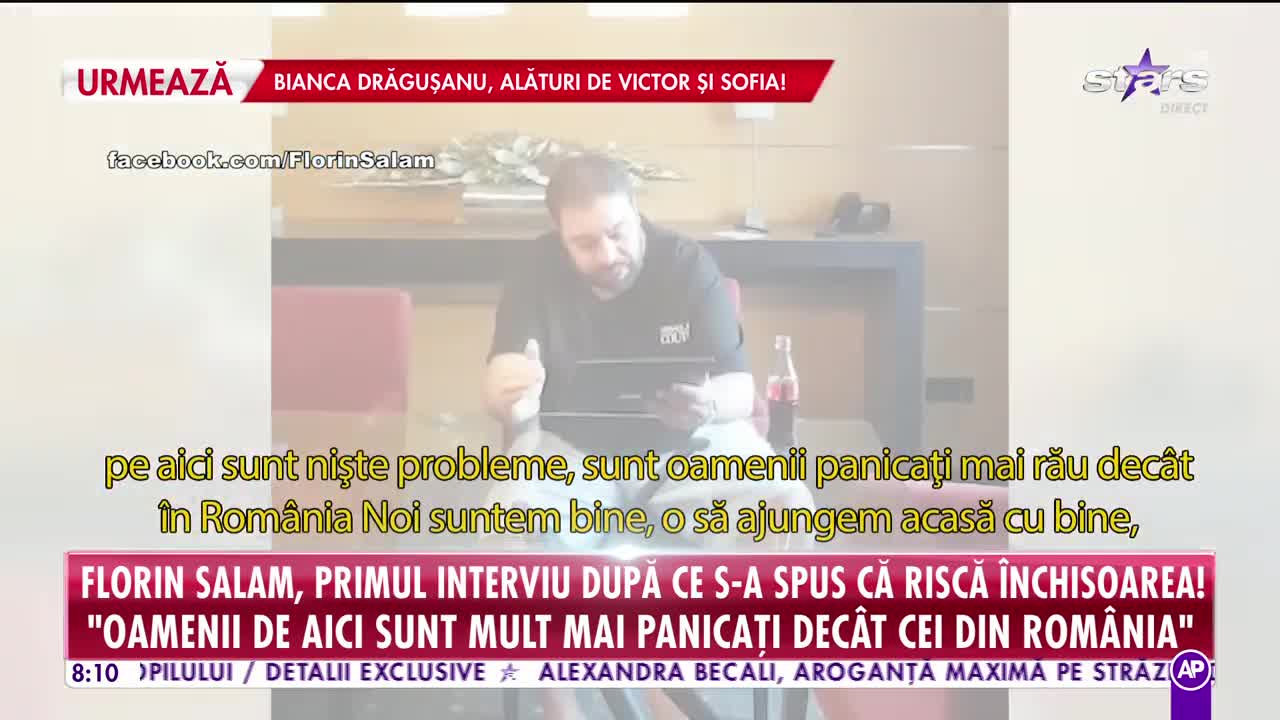 Star Matinal. Florin Salam, primul interviu după ce s-a spus că riscă &icirc;nchisoarea