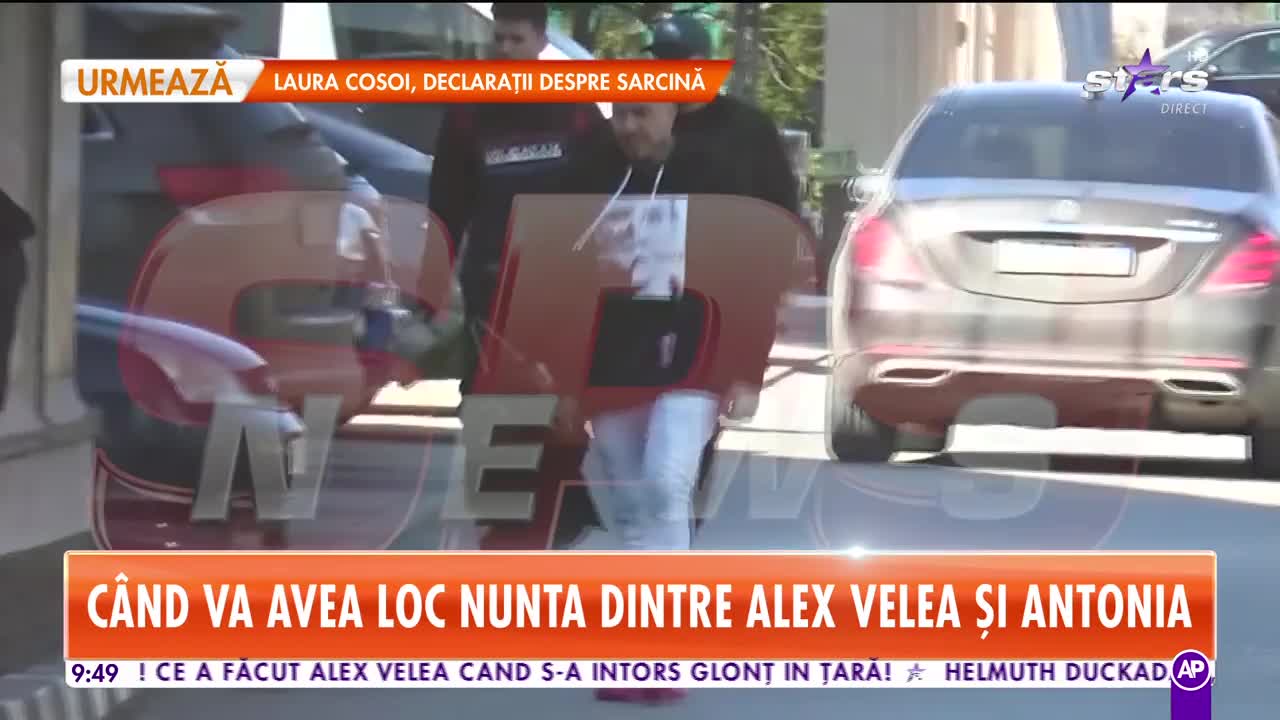C&acirc;nd va avea loc nuntă dintre Alex Velea și Antonia