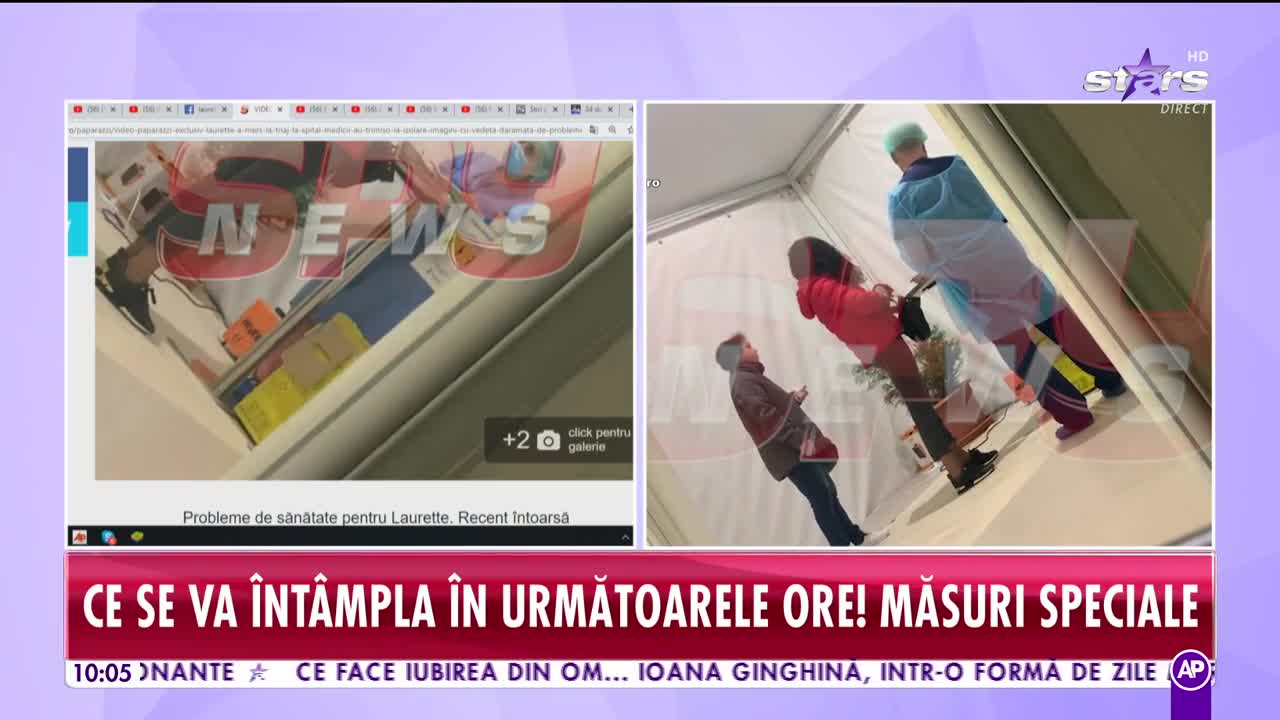 Laurette este suspectă de coronavirus? Medicii au trimis-o la izolare! A fost recent &icirc;n Milano!