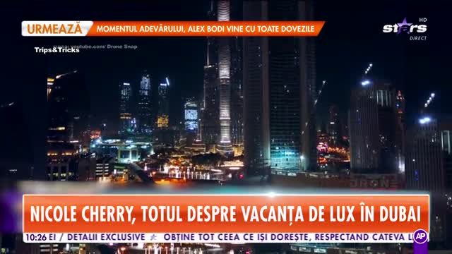 Nicole Cherry s-a răsfăţat &icirc;ntr-o vacanţă de 5 stele &icirc;n Dubai!