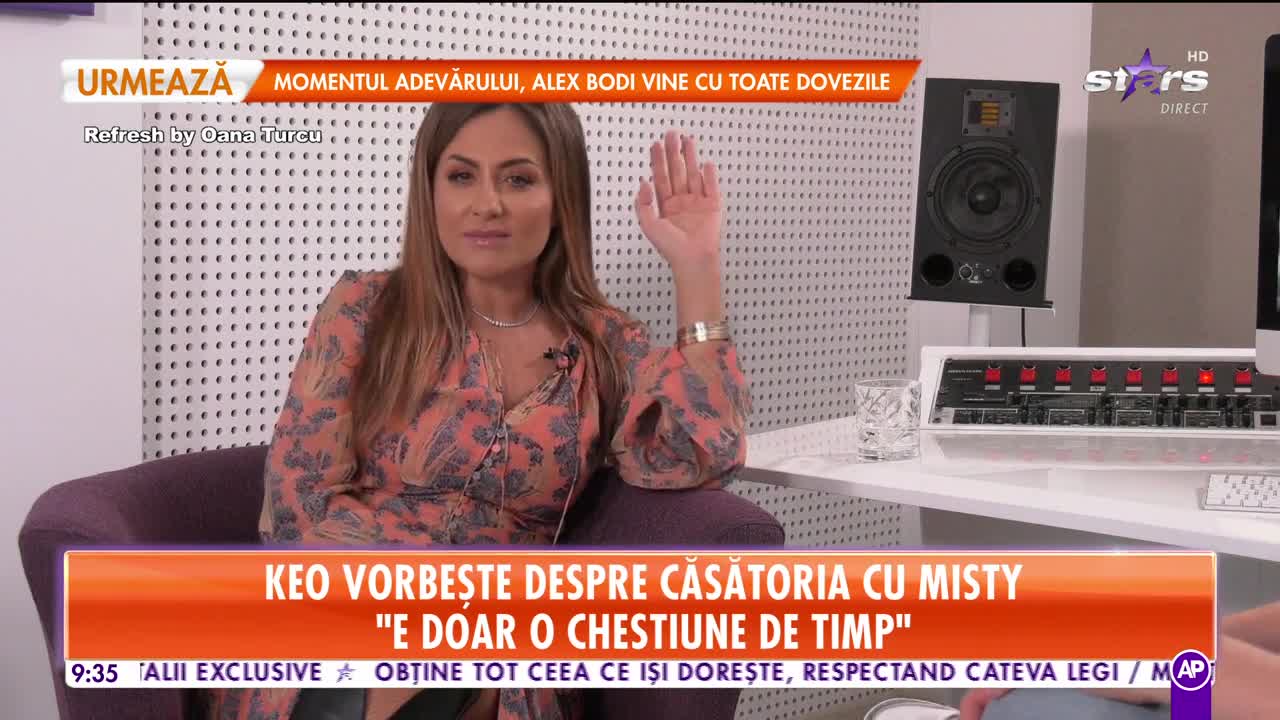 Keo vorbește despre căsătoria cu Misty