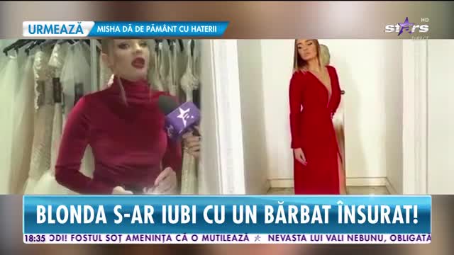 Maria Constantin, scandal monstru! Blonda s-ar iubi cu un bărbat &icirc;nsurat