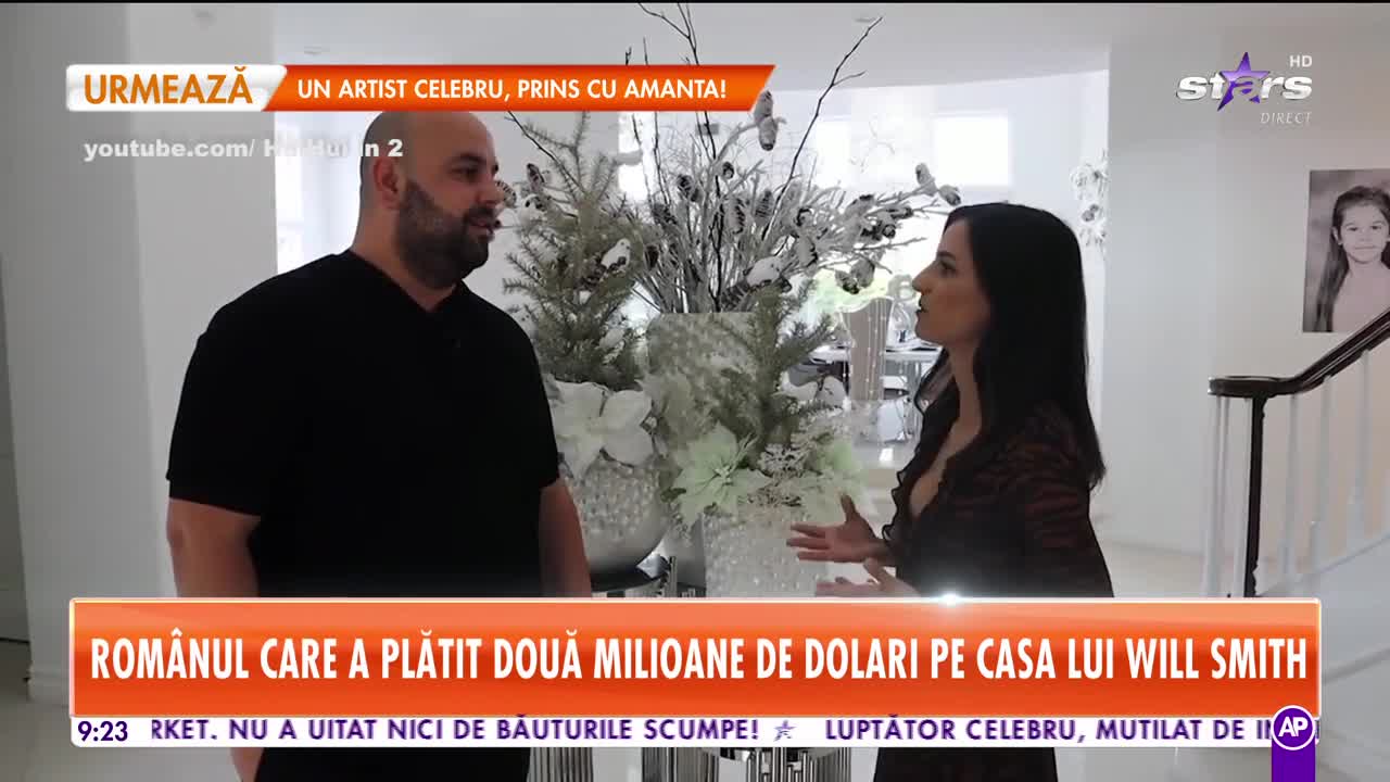 Rom&acirc;nul care a plătit două milioane de dolari pentru casa lui Will Smith!