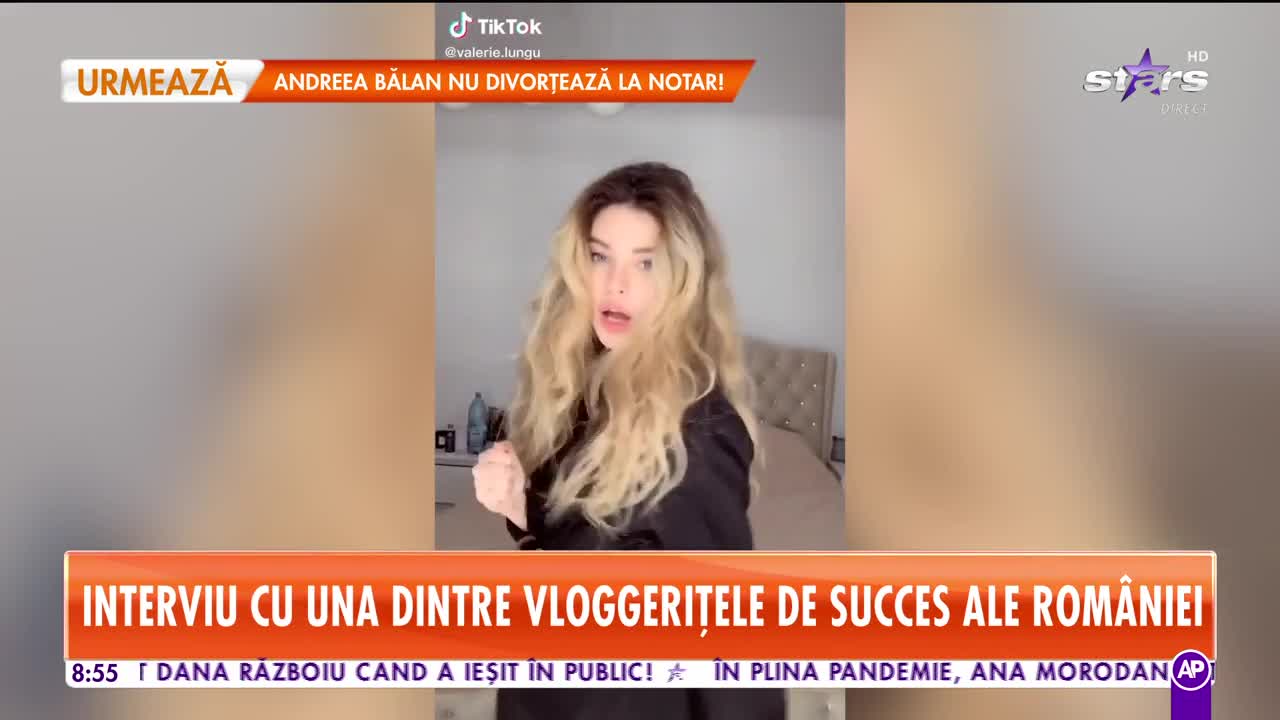 Vloggeriţa Valerie Lungu dezvăluie secretele succesului din social media