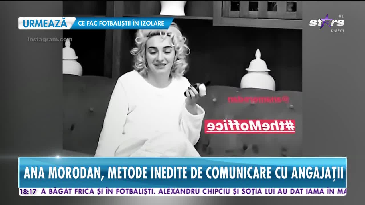 Ana Morodan, metode inedite de comunicare cu angajații