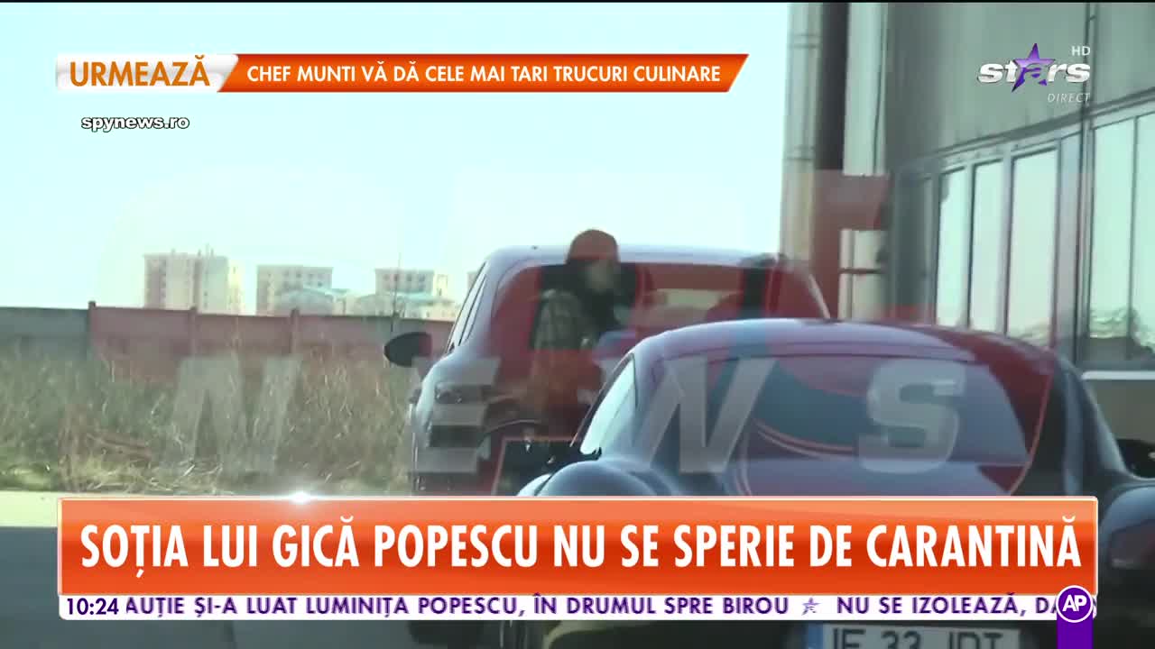 Luminiţa, soţia lui Gică Popescu, nu se sperie de carantină