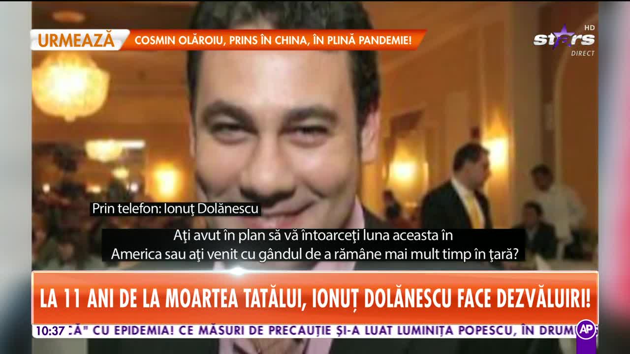 Ionuţ Dolănescu, adevărul despre starea de sănătate a artistei Maria Ciobanu