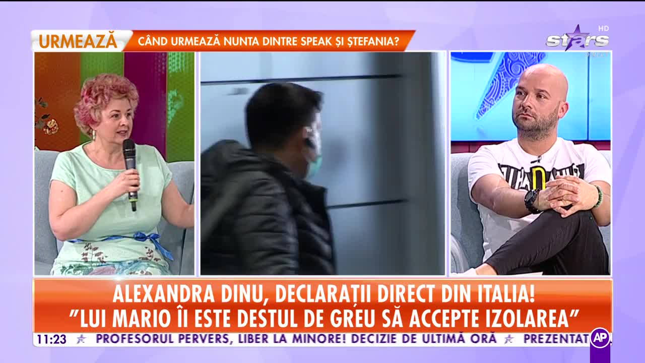 Alexandra Dinu vorbește despre situația din Roma, &icirc;n plină epidemie de coronavirus: "De vreo 10 zile stau &icirc;n casă. Mi-am propus să nu mă las condusă de panică