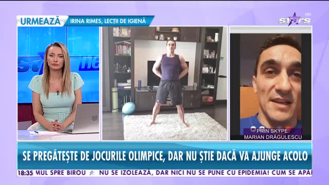 Marian Drăgulescu a găsit o metodă specială de a se menține în formă