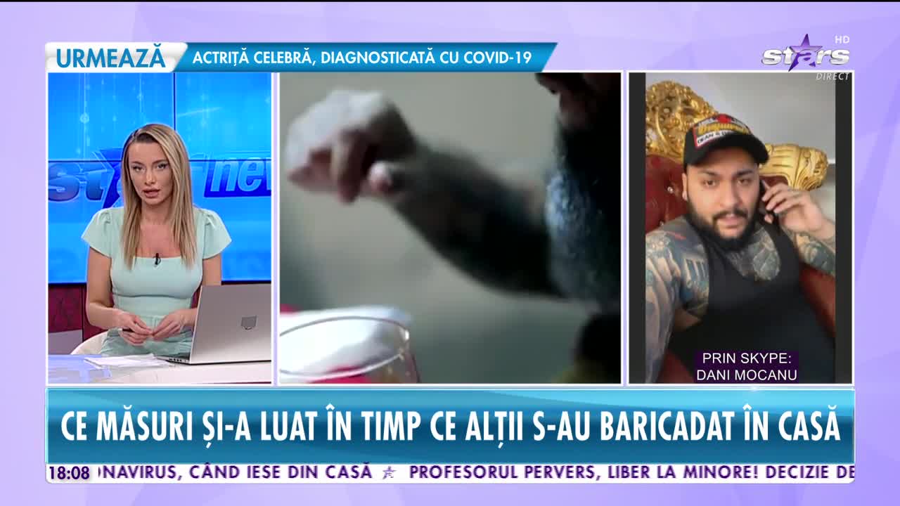 Dani Mocanu nu se teme! Chiar dacă i s-au anulat concertele, artistul nu se stresează: Nu cred că există virusul acesta!