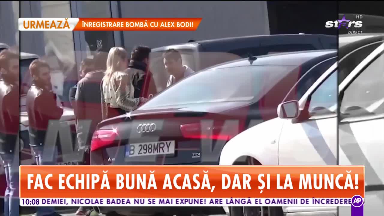 Ionuţ Dolănescu și soția fac echipă bună acasă, dar și la muncă