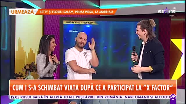 Tudor Turcu c&acirc;ntă live. Cum i s-a schimbat viața după ce a c&acirc;știgat X Factor