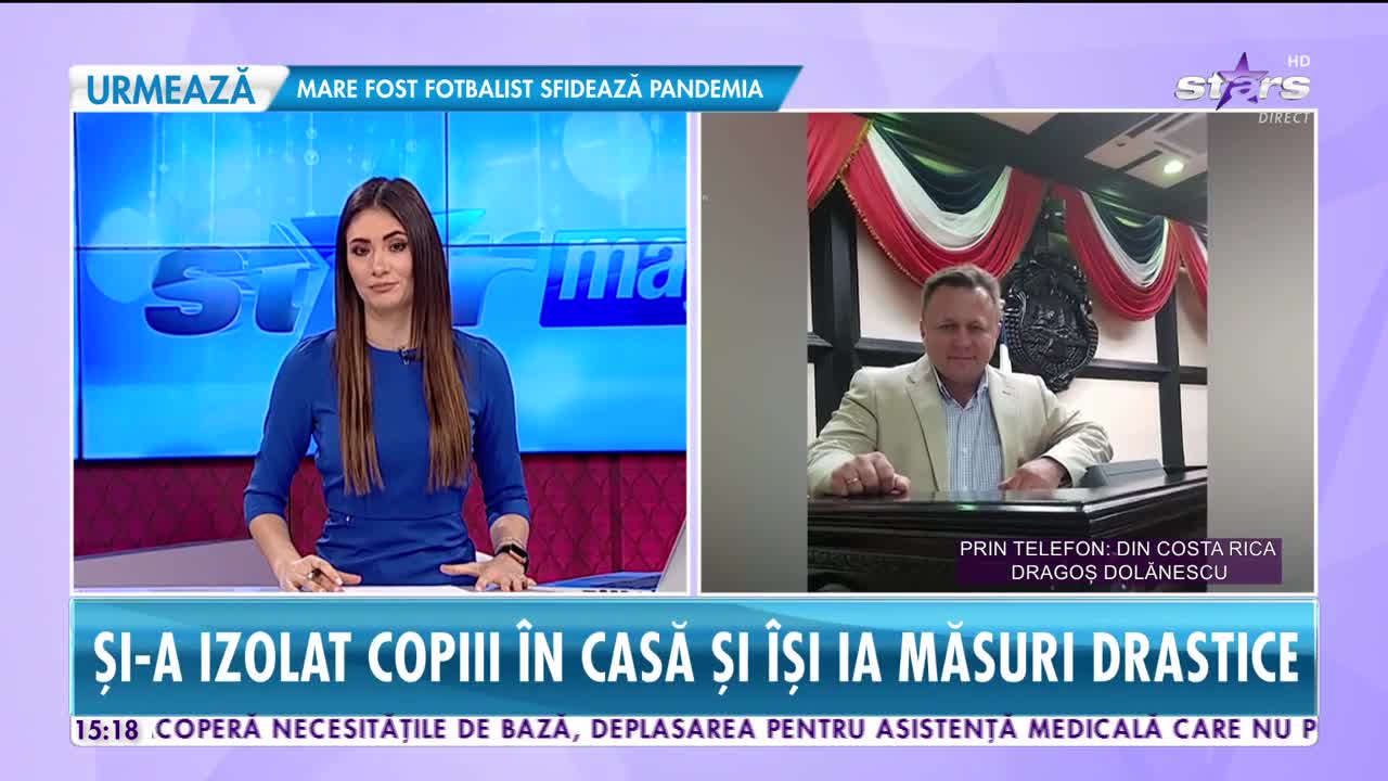 Dragoş Dolănescu și-a izolat copiii în casă și ia măsuri drastice