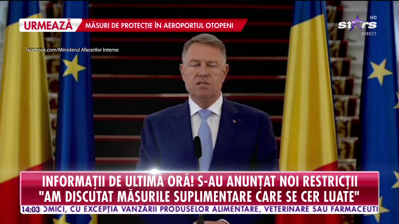 Informații de ultimă oră! S-au anunțat noi restricții în plină criză de COVID-19