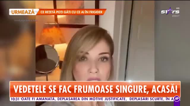 Vedetele se fac frumoase singure, acasă, pe timp de pandemie