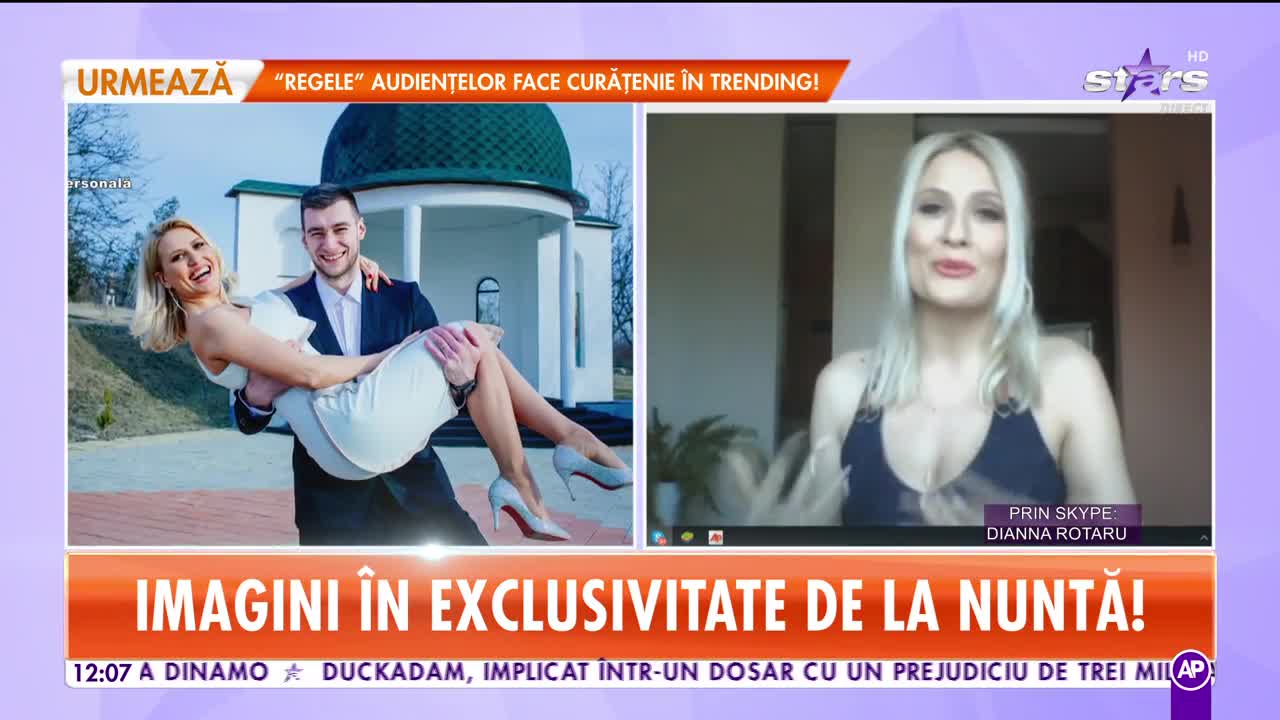 Dianna Rotaru și-a anulat luna de miere din cauza coronavirusului