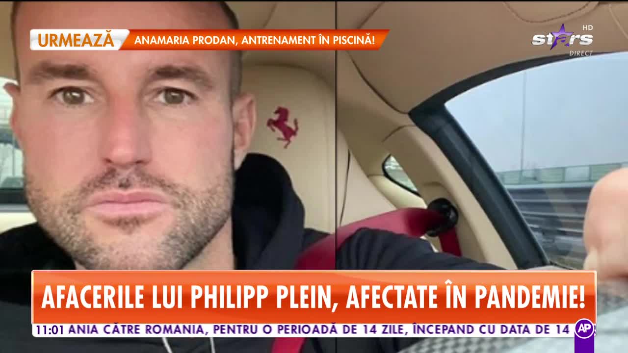 &Icirc;n plină pandemie de coronavirus, milionarul Philipp Plein se teme pentru viaţa lui și de faliment