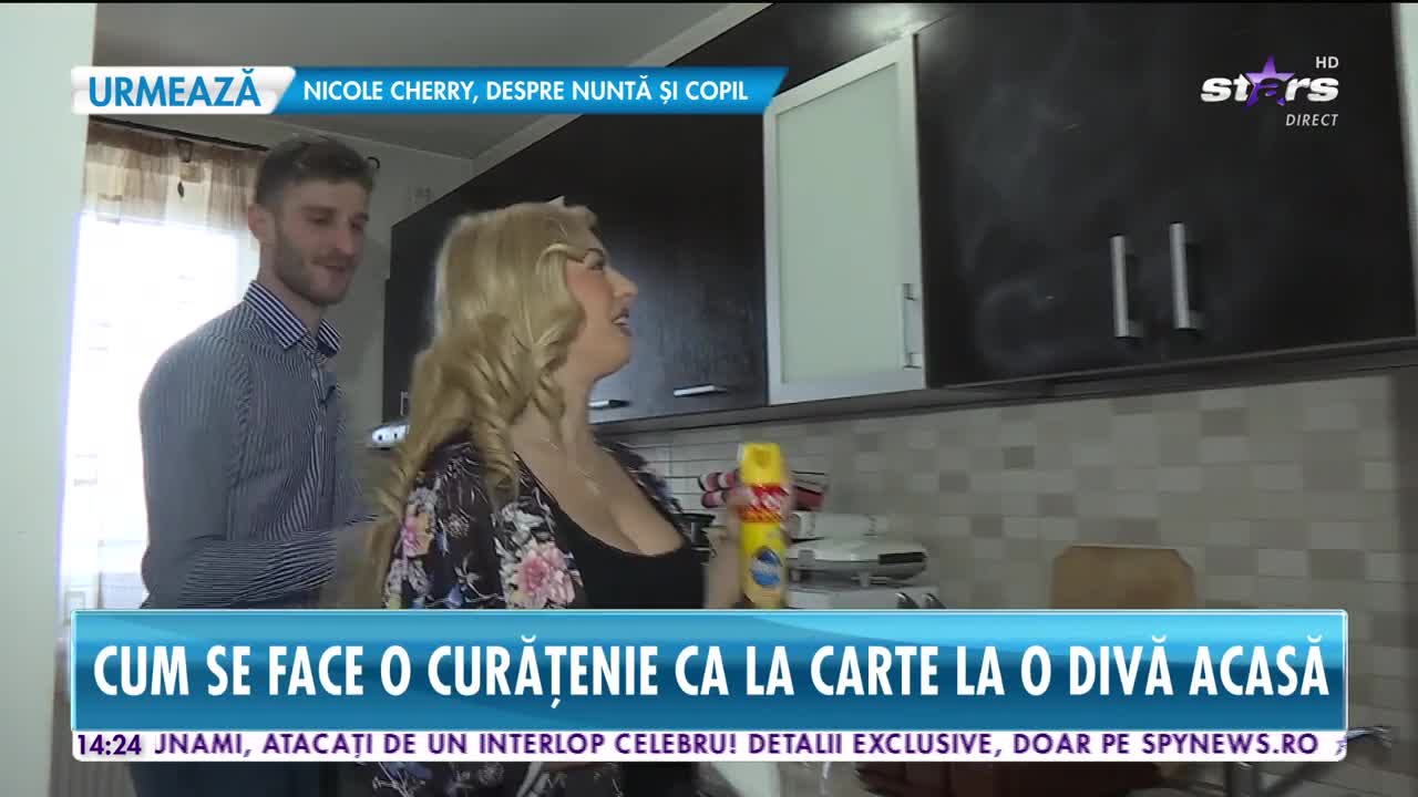 Ornela Pasăre ne arată cum se face curăţenie de paşte ca la carte