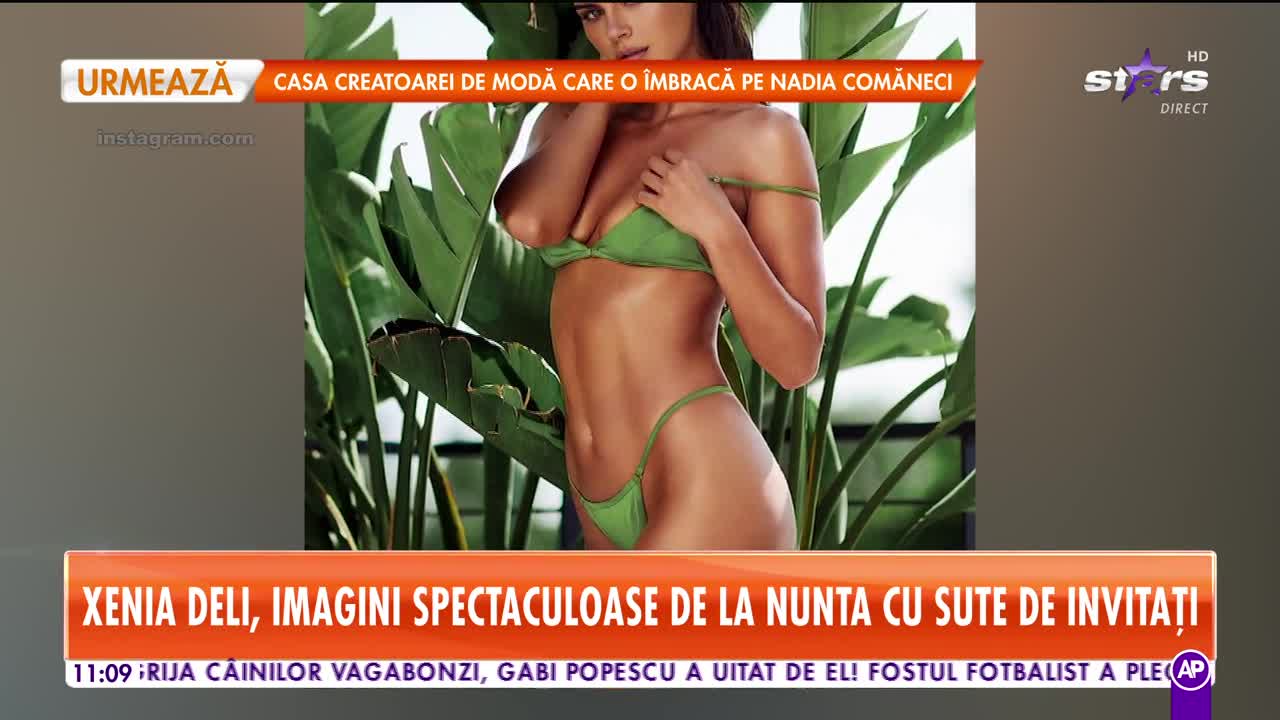 Xenia Deli, imagini spectaculoase de la nunta cu sute de invitaţi