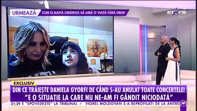 Din ce trăieşte Daniela Gyorfi de când s-au anulat toate concertele