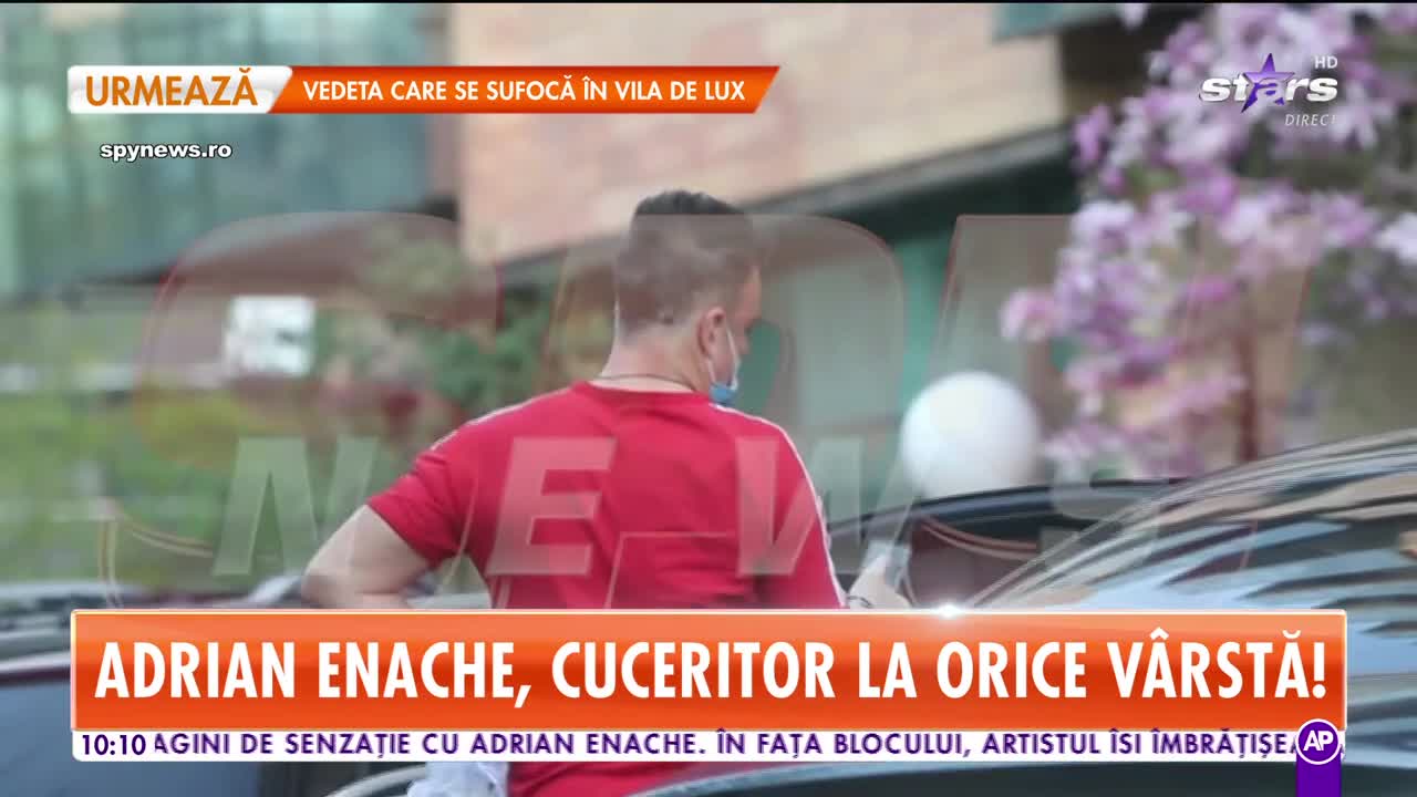 Adrian Enache, &icirc;mbrățișări și sărut cu vecina