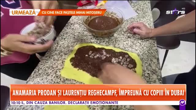 Anamaria Prodan şi Laurenţiu Reghecampf, &icirc;mpreună și &icirc;n bucătărie