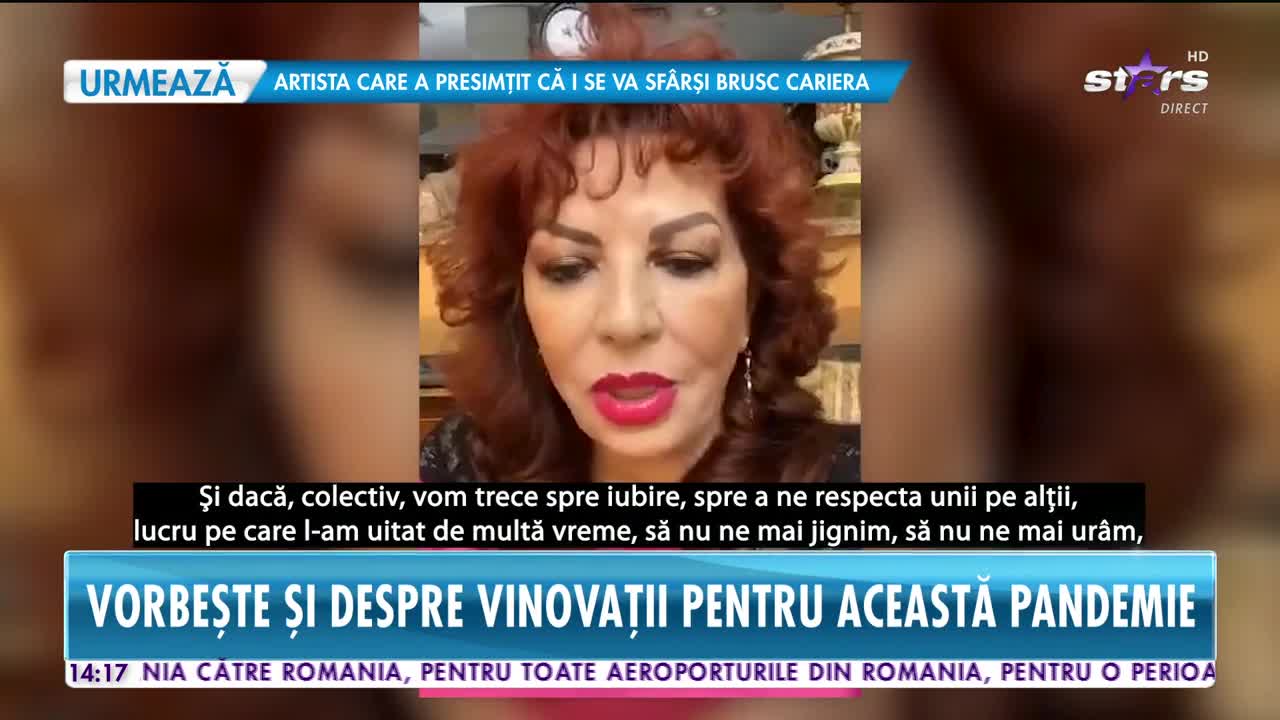 Carmen Hara ştie cine e vinovat pentru pandemia de coronavirus