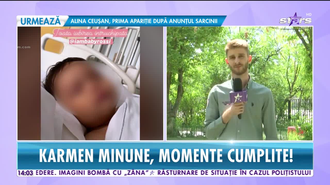 Karmen Minune și fetița ei, testate pentru coronavirus