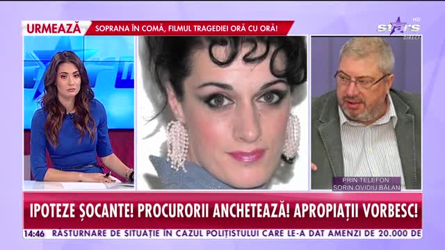 Răsturnare de situație în cazul sopranei care a intrat în comă