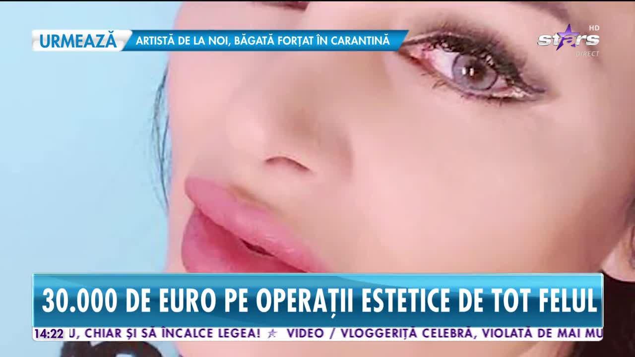 Brigitte Sfăt a învestit 30.000 euro în operaţiile estetice