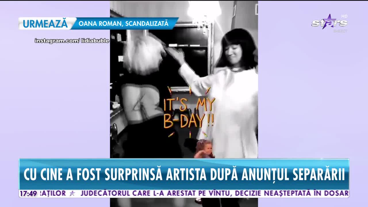 Primele imagini cu Lidia Buble, după despărţirea de Răzvan Simion