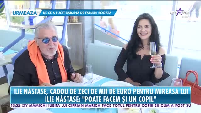 Ilie Năstase, primul interviu după nuntă