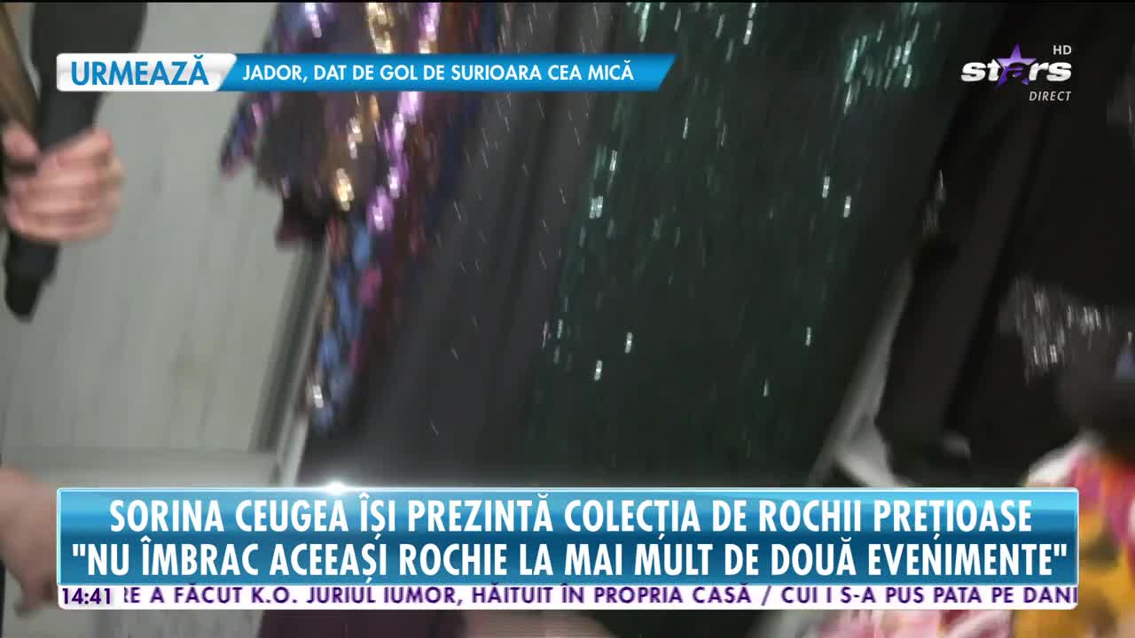 Sorina Ceugea a fost la un pas să moară din cauza pasiunii pentru haine!