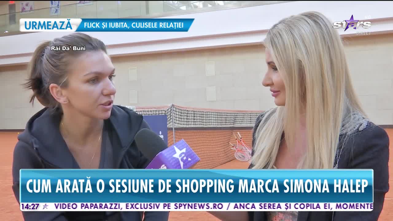 Câte milioane a cheltuit Simona Halep la cumpărături. Imagini surprinse de paparazzi Spynews