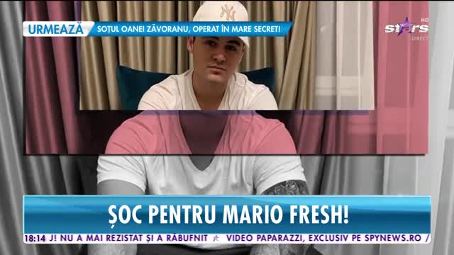 Mario Fresh este nevoit să se despartă de familie. Părinții lui au plecat din țară definitiv