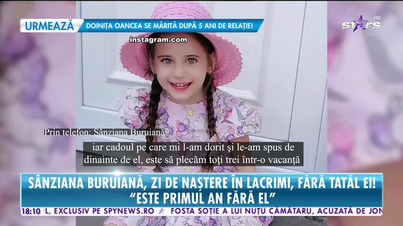 Sânziana Buruiană şi-a petrecut ziua de naştere în lacrimi