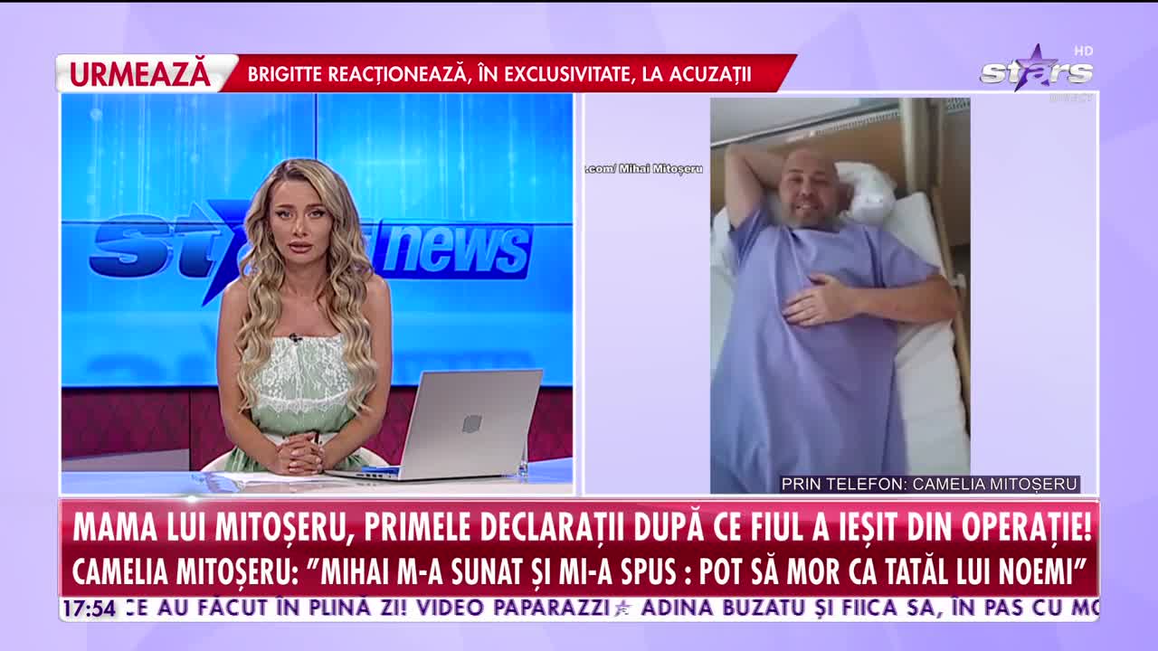 Camelia Mitoșeru, primele declarații după ce fiul ei, Mihai, a ieșit din operație