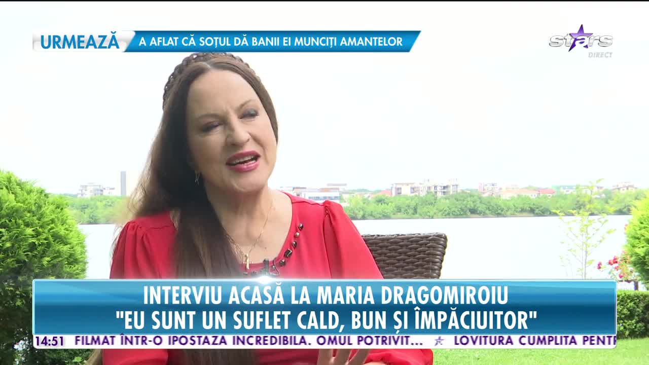 Confesiuni în exclusivitate acasă la Maria Dragomiroiu