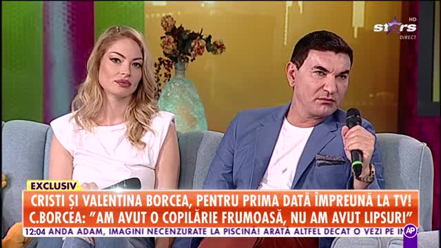 Cristi și Valentina Borcea, pentru prima dată &icirc;mpreună la tv!