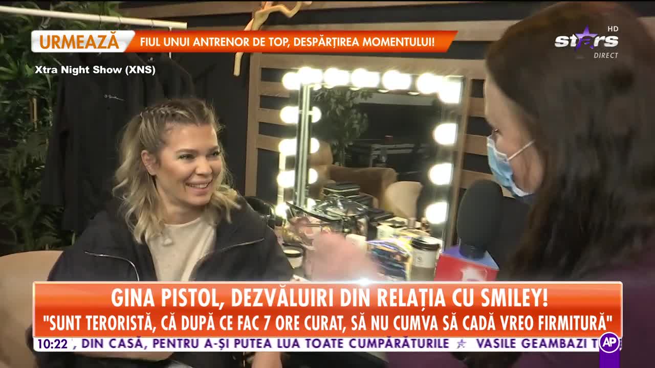 Gina Pistol, dezvăluiri din relația cu Smiley: Asta este problema mea, sunt prea gospodină