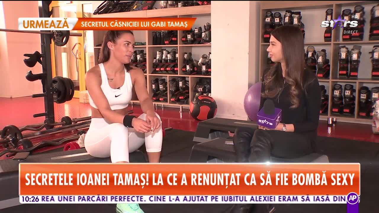 Ioana Tamaş trage din greu la sală pentru un trup de milioane. Vedeta face ravagii pe internet cu postările sale