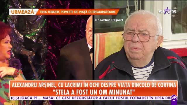 Alexandru Arşinel, cu lacrimi &icirc;n ochi despre viața de dincolo de cortină: Soția se simte binișor
