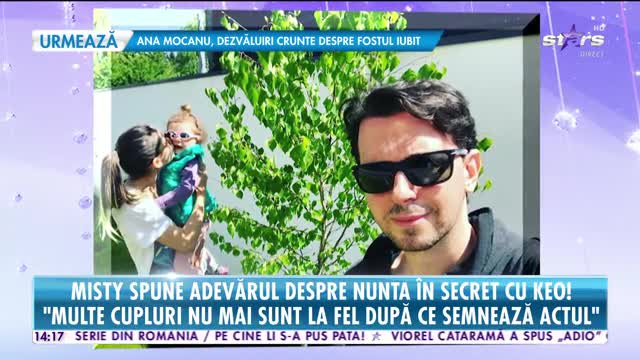 Misty, adevărul despre nunta în secret cu Keo