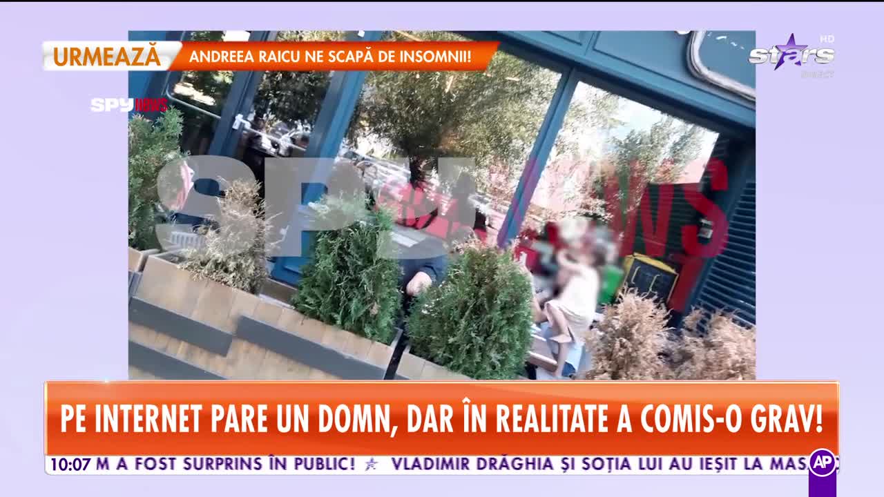 Vladimir Drăghia a comis-o grav! Cum a fost surprins la o terasă din Capitală