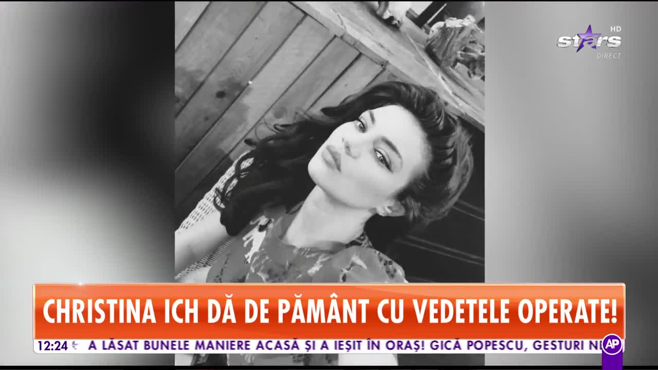 Cristina Ich dă de păm&acirc;nt cu vedetele operate. Ce mesaj le-a transmis aceasta