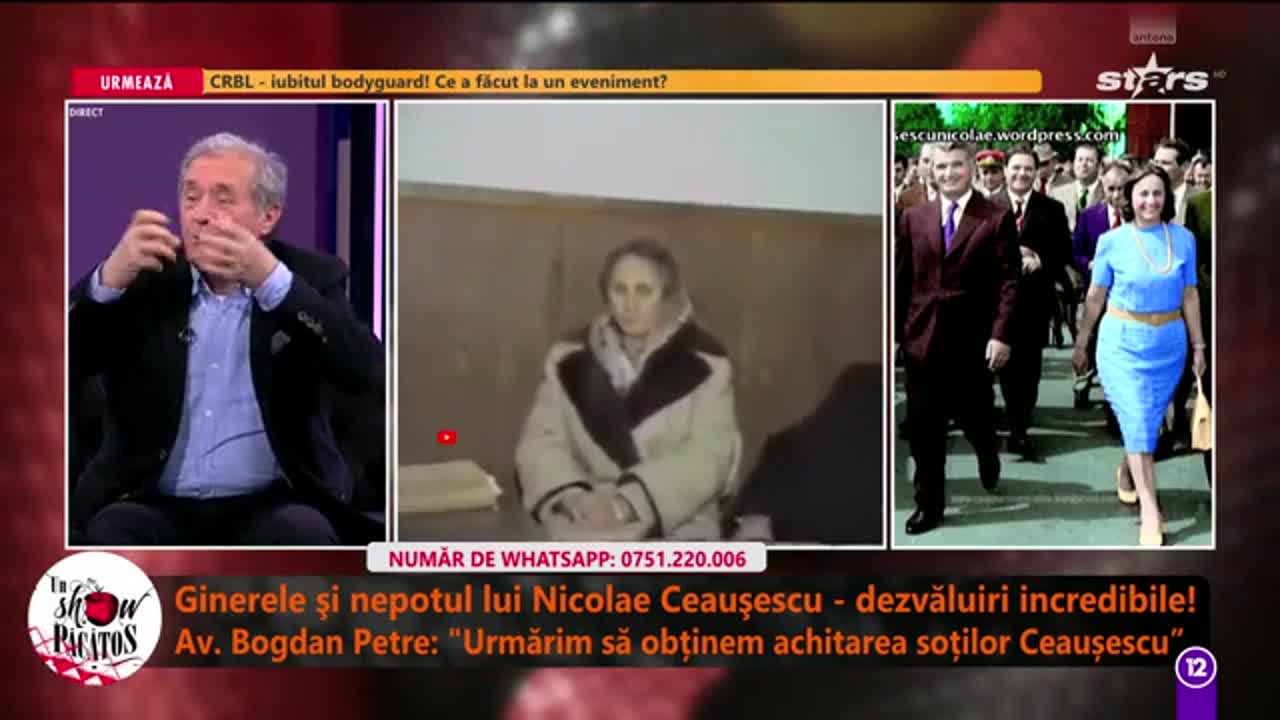 Un show păcătos | Ginerele și nepotul lui Nicolae Ceaușescu