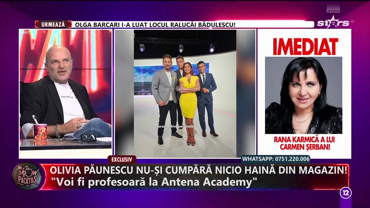Un show păcătos | Olga Barcari și Carmen Șerban